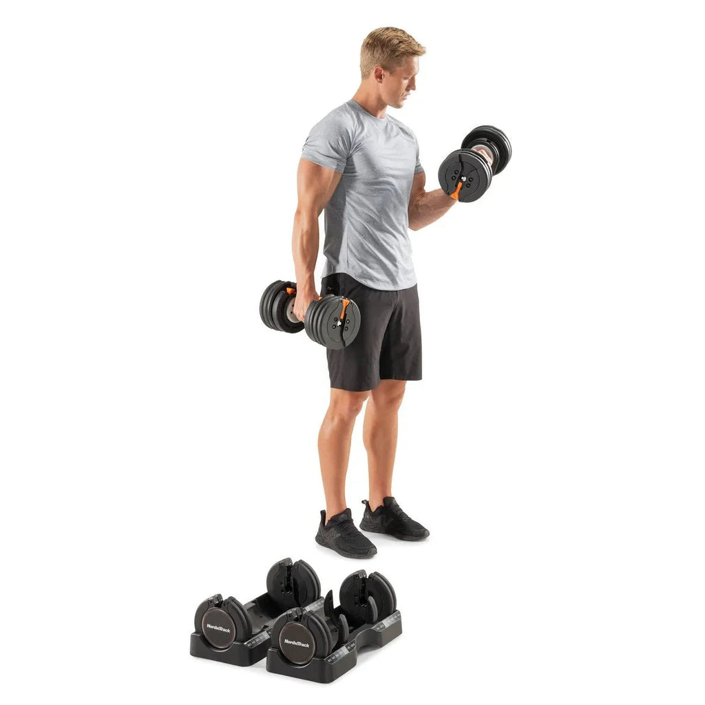 Zestaw hantli regulowanych NordicTrack 55 Lb. (25 kg)