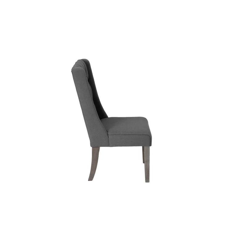 9-częściowy rustykalny rozkładany zestaw jadalniany w kolorze szarym Best Quality Furniture
