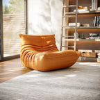 Sofa Furgle ze skóry mikrofibry, ergonomiczny design, sofa wypoczynkowa, sofa podłogowa