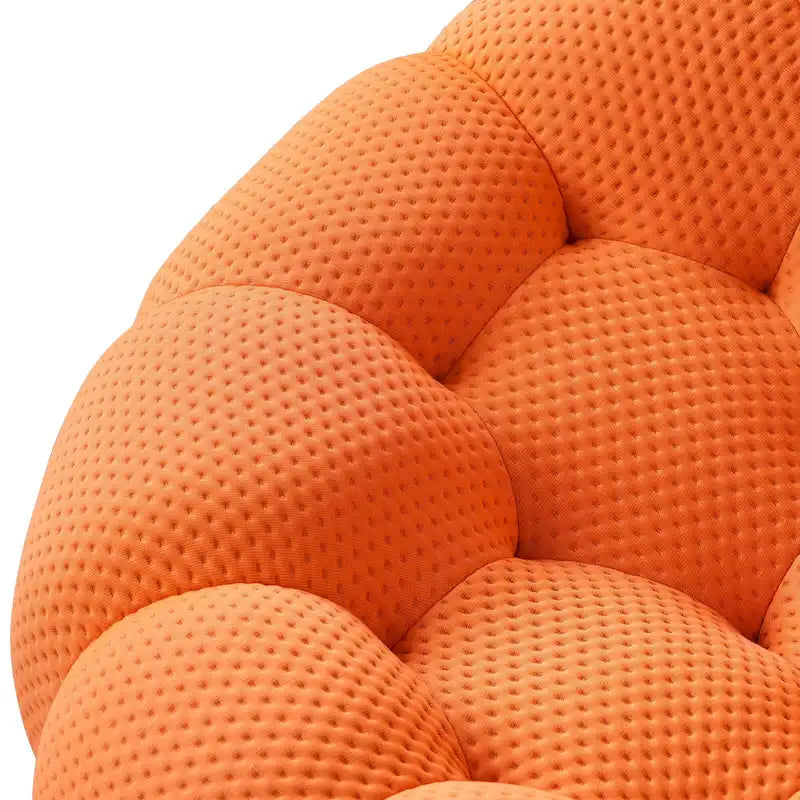 2 szt. sofa bąbelkowa 3D tapicerowana tkaniną o strukturze plastra miodu, 3-osobowa sofa bąbelkowa i sofa jednoosobowa do salonu