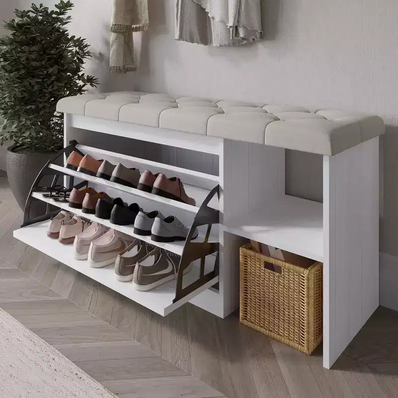 Ławka na buty z miejscem do przechowywania ChaletPosh