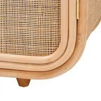 Szafka z 3 drzwiami Evania Bohemian Natural Rattan