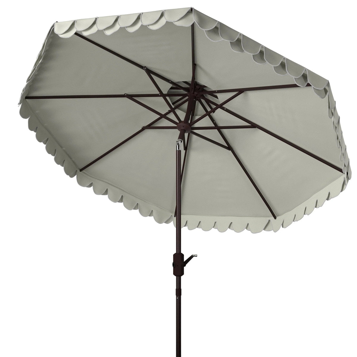 Parasol ogrodowy SAFAVIEH Kjerstin z podwójnym daszkiem, 9 stóp