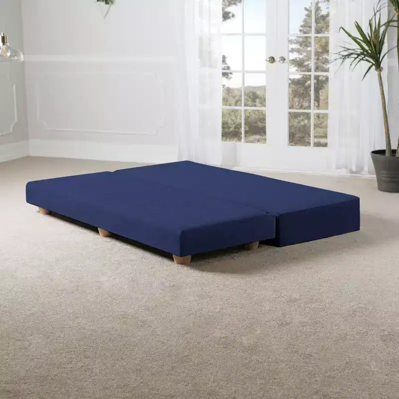 Leżanka / Rozkładana sofa dwuosobowa – mikrowelur
