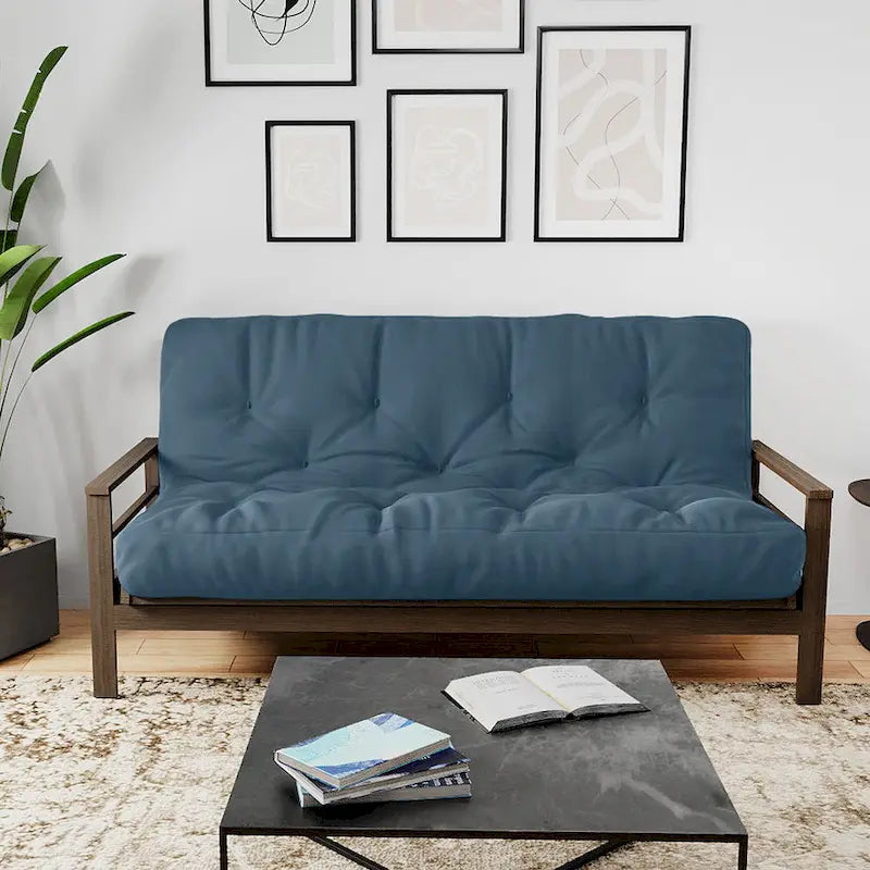 Materac futon Loosh Home o wymiarach 140 × 200 cm z pianki termoelastycznej z żelem