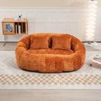 GDFStudio – Dwuosobowa sofa Laurel z szenilu, z pianką o wysokiej gęstości i wyjątkowym komfortem