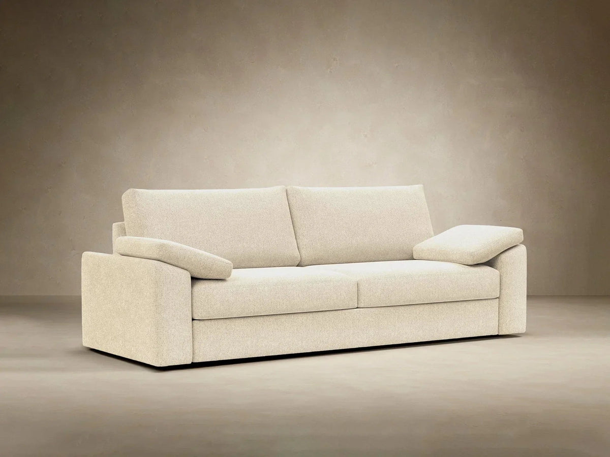 Sofa rozkładana Vilander z podłokietnikami poduszkowymi