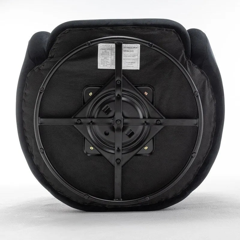 Nowoczesny obrotowy fotel typu barrel