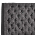 Wezgłowie Naples typu wingback z guzikami, tylko od iNSPIRE Q Artisan
