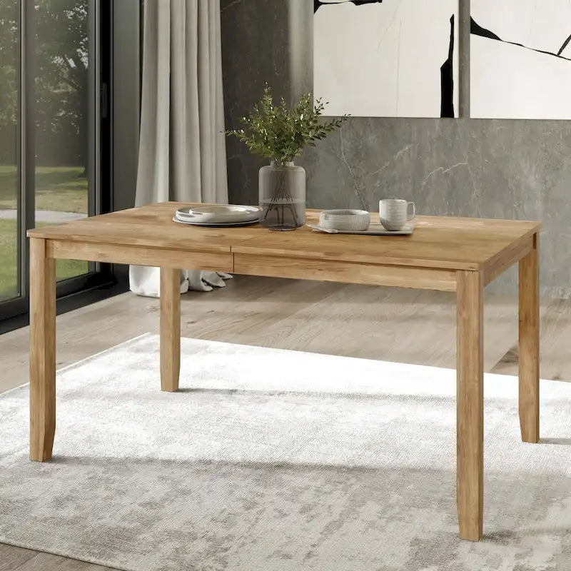 7-częściowy drewniany zestaw jadalniany CraftPorch Classic