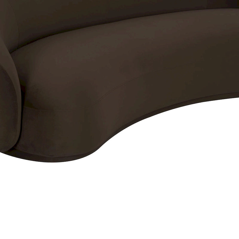 Aksamitna sofa Kendall