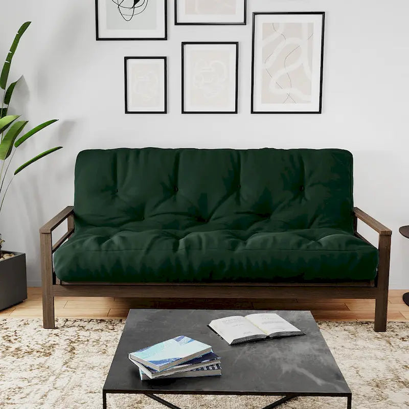 Materac futon Loosh Home o wymiarach 140 × 200 cm z pianki termoelastycznej z żelem