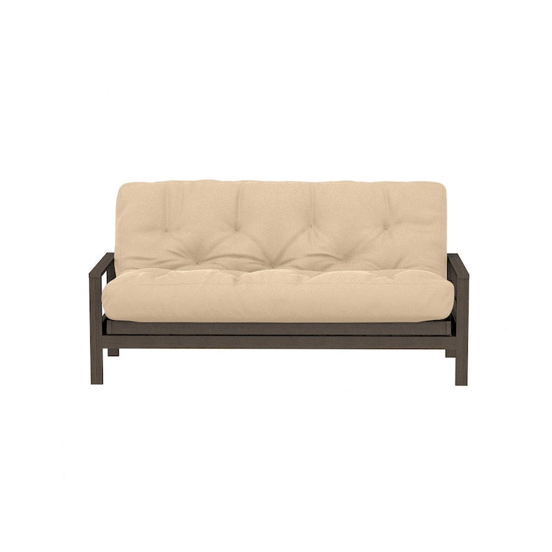 Materac futon Loosh Home o wymiarach 140 × 200 cm z pianki termoelastycznej z żelem