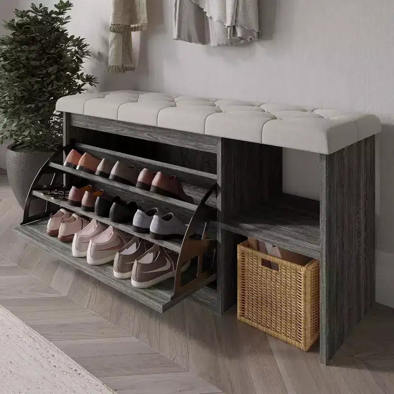 Ławka na buty z miejscem do przechowywania ChaletPosh