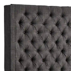 Wezgłowie Naples typu wingback z guzikami, tylko od iNSPIRE Q Artisan
