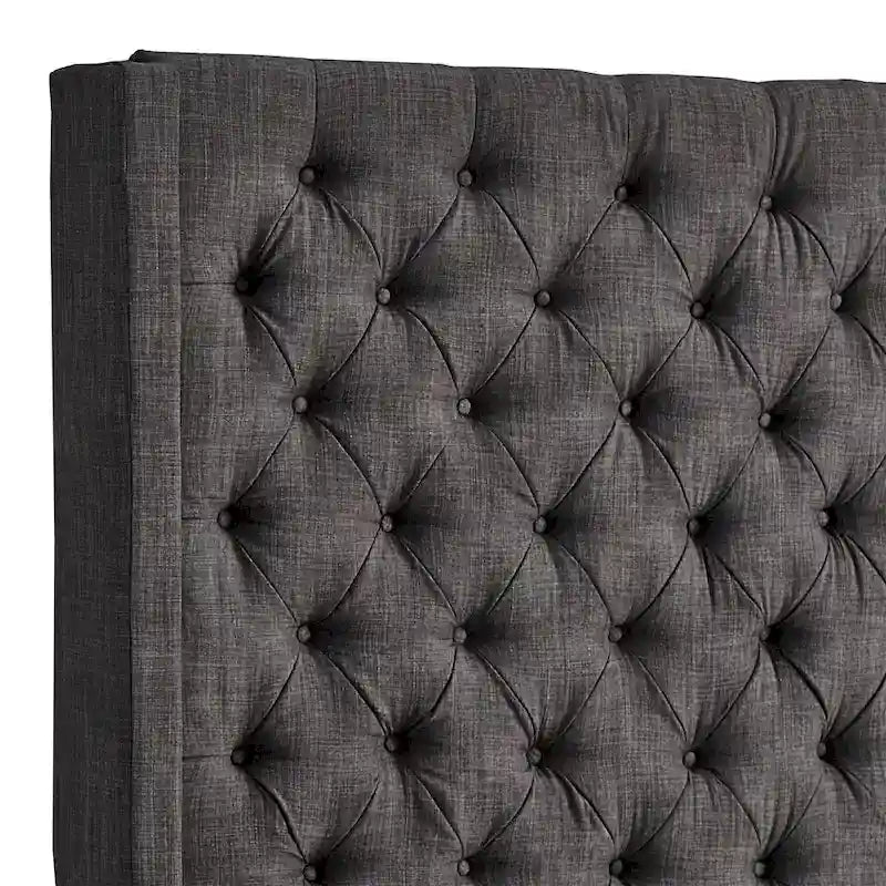 Wezgłowie Naples typu wingback z guzikami, tylko od iNSPIRE Q Artisan