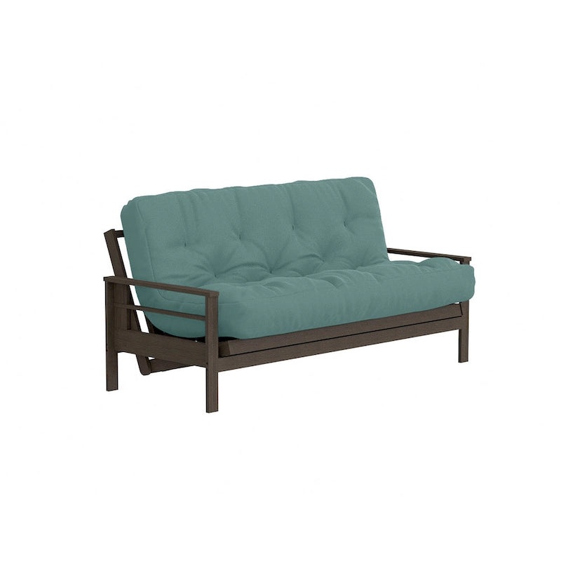 Materac futon Loosh Home o wymiarach 140 × 200 cm z pianki termoelastycznej z żelem