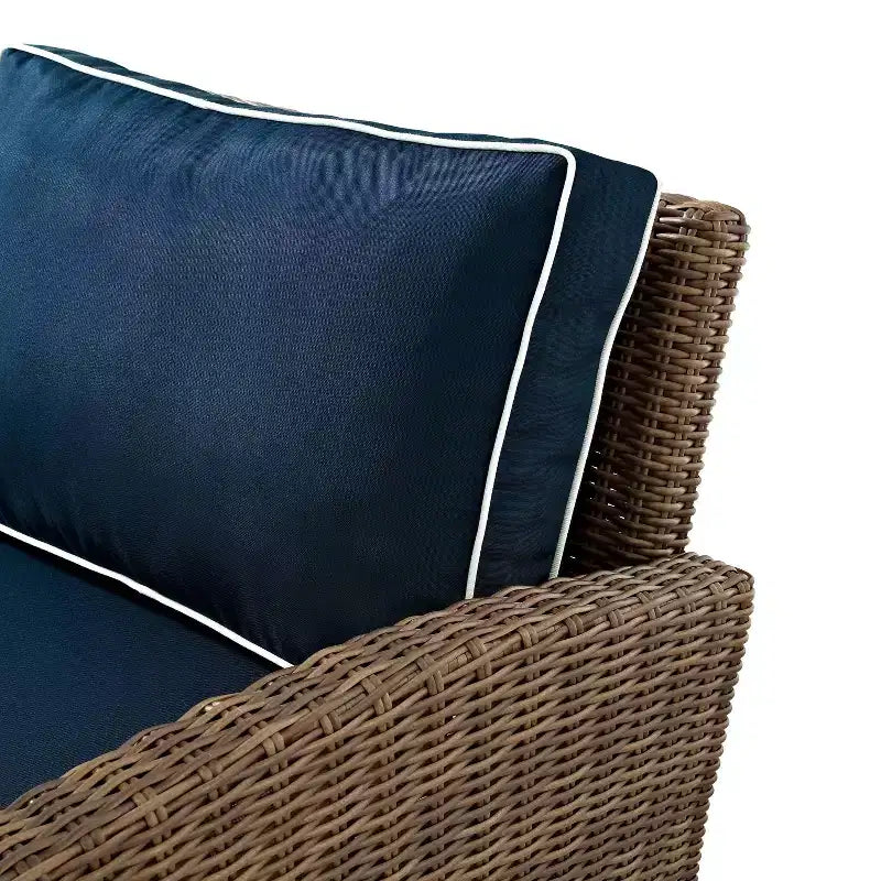 4-częściowy zestaw mebli ogrodowych z technorattanu Bradenton – Crosley