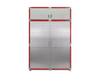 Zestaw 2 bardzo szerokich szafek do przechowywania Seville Classics UltraHD, 60 x 24