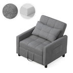 Wielofunkcyjna sofa 3 w 1 z funkcją spania, rozkładany fotel, składane łóżko do salonu