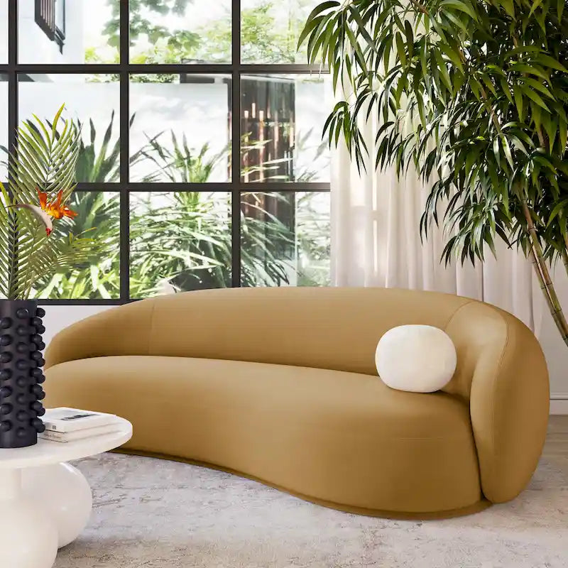 Aksamitna sofa Kendall