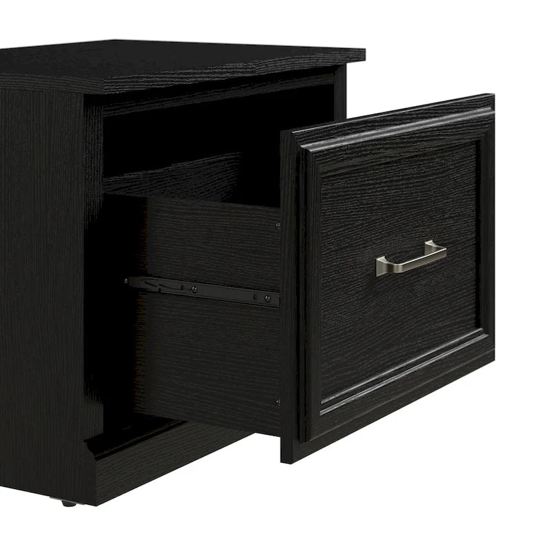 Kompletny zestaw mebli do przedpokoju Woodland z wieszakiem na ubrania marki Bush Furniture