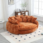 Wygodna dwuosobowa sofa z funkcją spania typu Loaf, duża sofa z funkcją spania i podłokietnikami