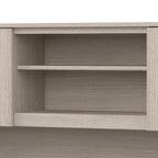 Biurko w kształcie litery L Somerset 60 cali z nadstawką do przechowywania od Bush Furniture