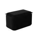 Rozkładana sofa 3 w 1 Whisen Velvet typu king-size z ruchomym podnóżkiem i pikowanym wzorem