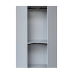 Narożna szafa Polygon z 2 drzwiami