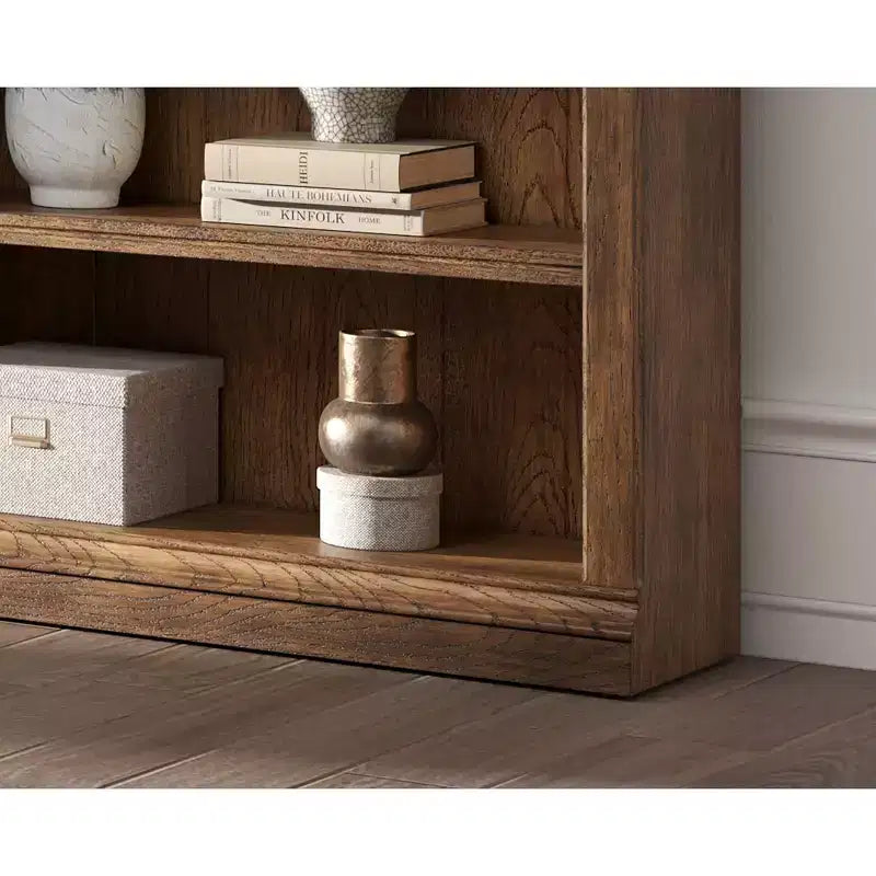 94-calowy regał ścienny, kolekcja Stratton brązowy - Martin Furniture