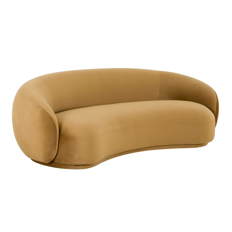 Aksamitna sofa Kendall