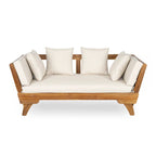 Sofa wypoczynkowa typu daybed na taras zewnętrzny