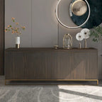 Drewniana 4-drzwiowa szafka ozdobna Clihome Furniture
