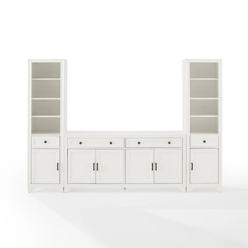 Crosley Tara 3-częściowy zestaw komody i regału na książki - 15x97x67.63