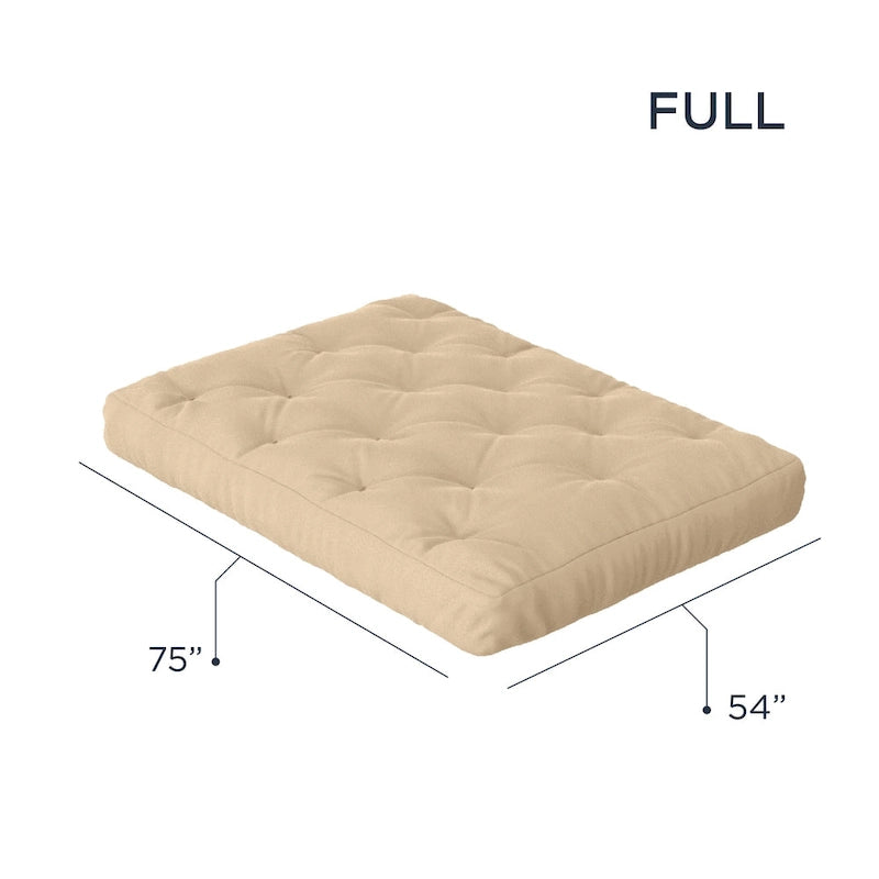 Materac futon Loosh Home o wymiarach 140 × 200 cm z pianki termoelastycznej z żelem