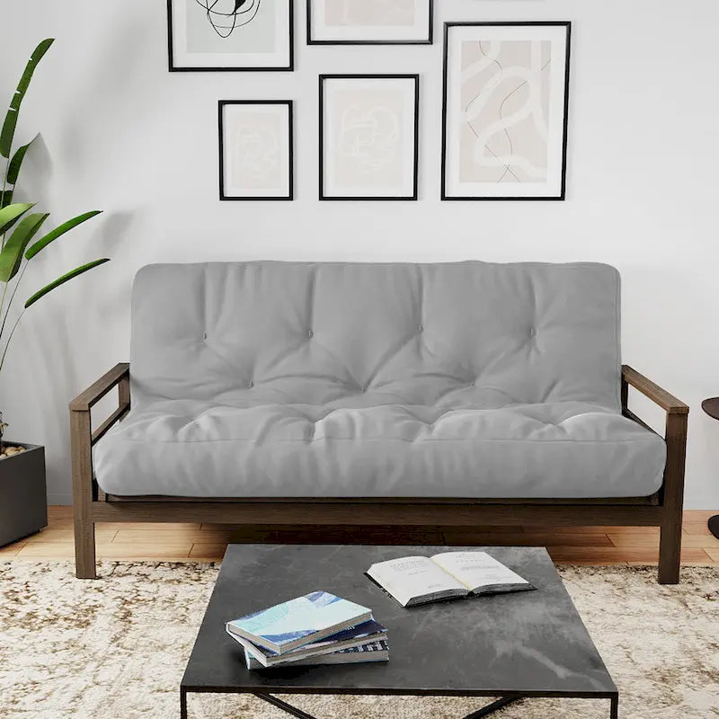 Materac futon Loosh Home o wymiarach 140 × 200 cm z pianki termoelastycznej z żelem