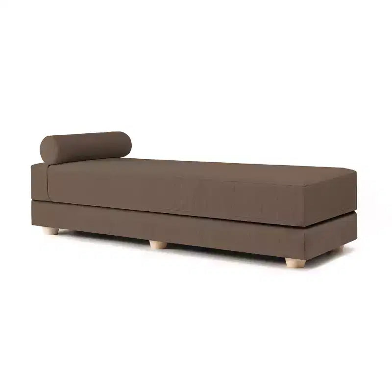 Leżanka / Rozkładana sofa dwuosobowa – mikrowelur