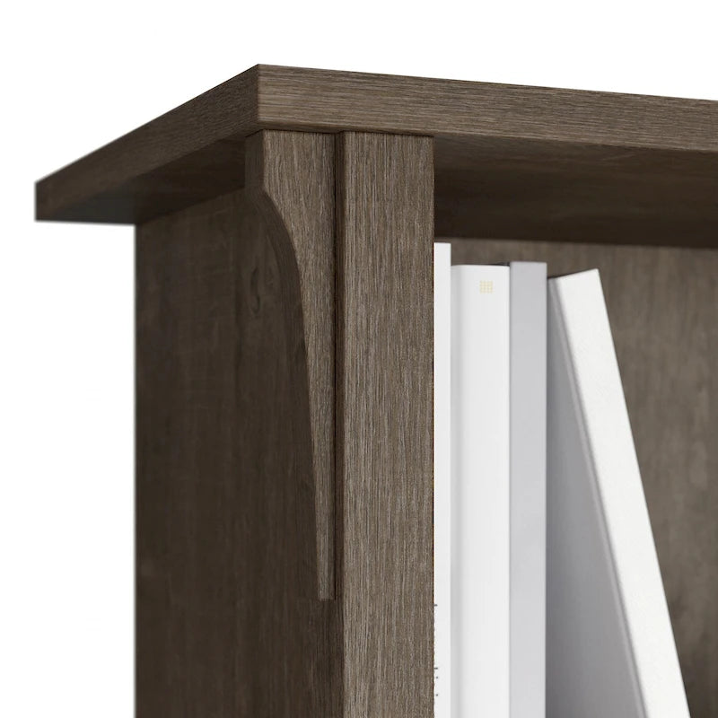 Wysoka regała Salinas na 5 półek (zestaw 2 szt.) marki Bush Furniture