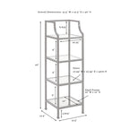 Niska etagera Crosley Aimee – 12,5 szer. x 12,5 gł. x 40 wys.