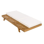 Zestaw 2 leżaków ogrodowych z drewna akacjowego Michael – Christopher Knight Home