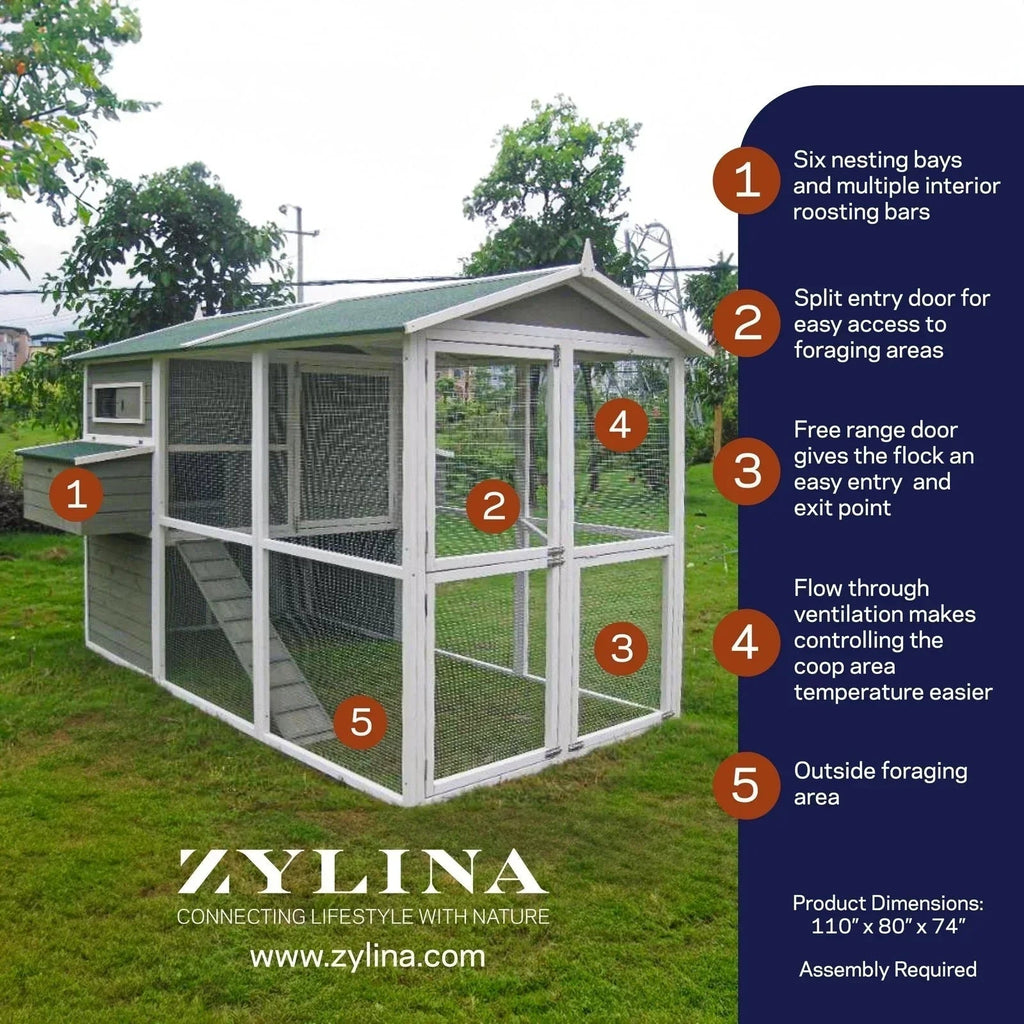 Kurnik Zylina Big Green