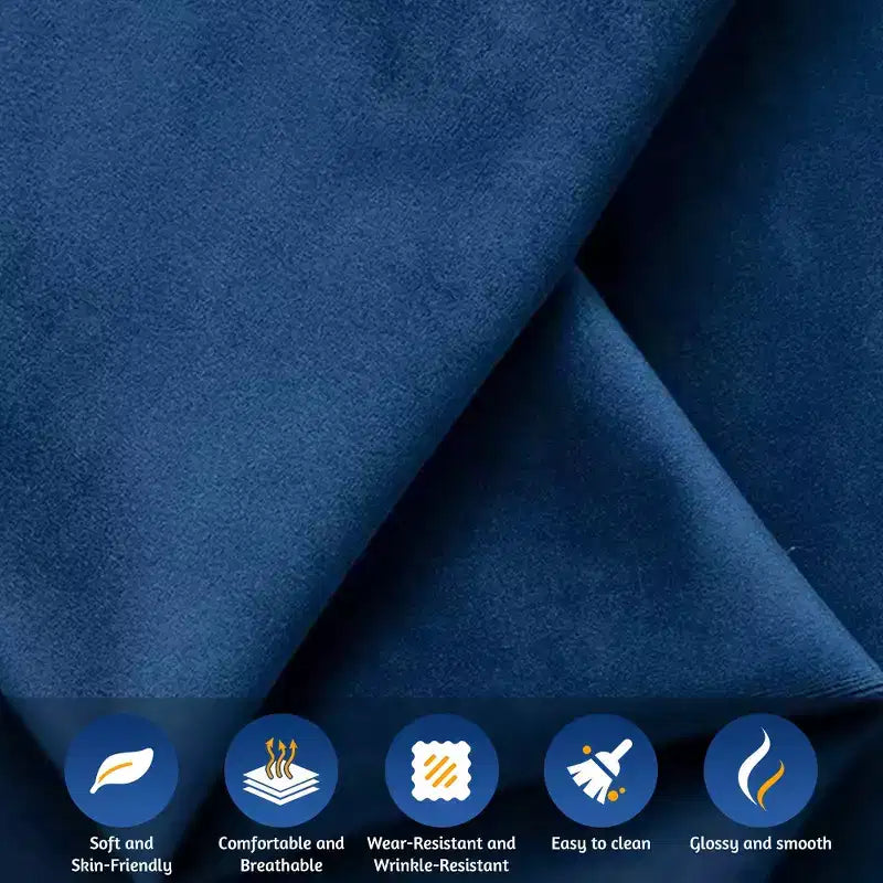 Rozkładana sofa 3 w 1 Whisen Velvet typu king-size z ruchomym podnóżkiem i pikowanym wzorem