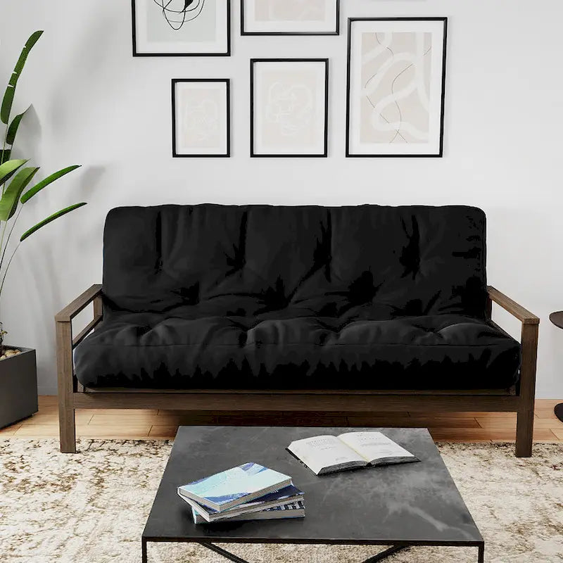 Materac futon Loosh Home o wymiarach 140 × 200 cm z pianki termoelastycznej z żelem