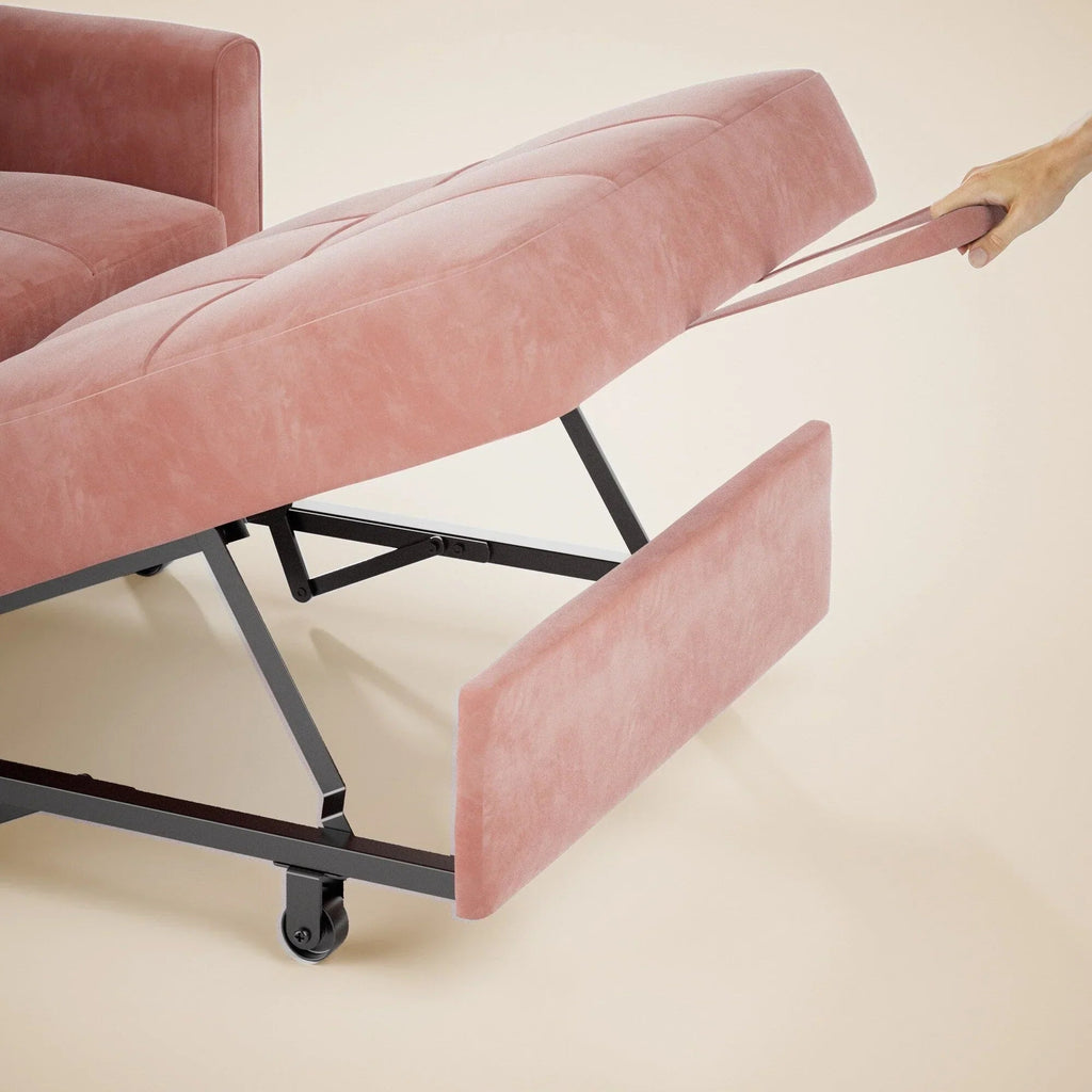 Wielofunkcyjna sofa 3 w 1 z funkcją spania, rozkładany fotel, składane łóżko do salonu
