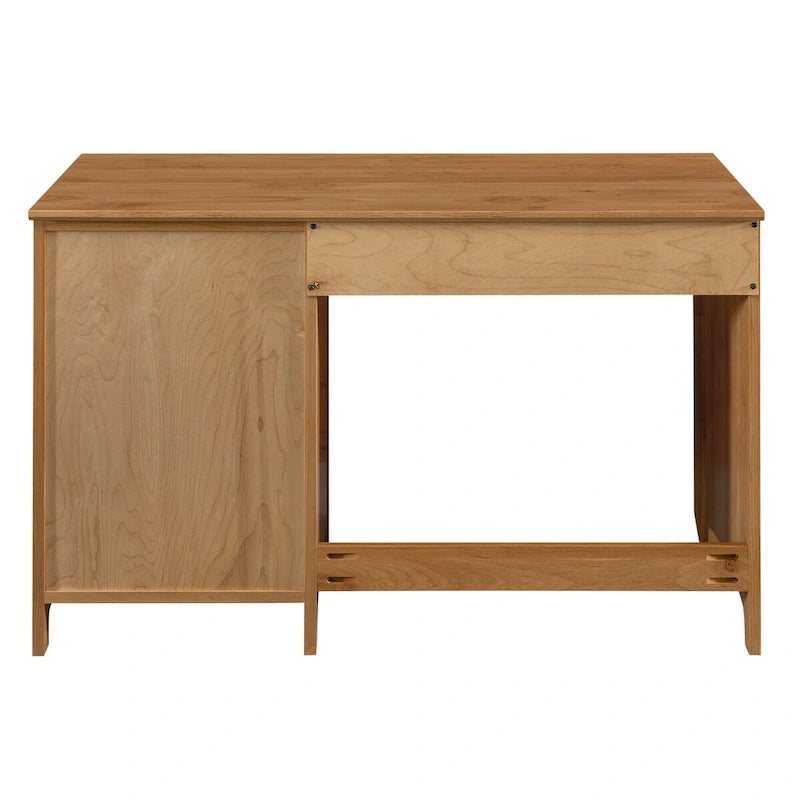 Biurko Arch+Haven z litego drewna z 4 szufladami