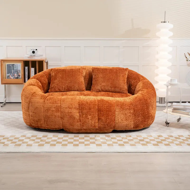 GDFStudio – Dwuosobowa sofa Laurel z szenilu, z pianką o wysokiej gęstości i wyjątkowym komfortem