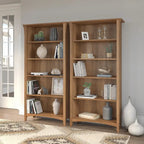 Wysoka regała Salinas na 5 półek (zestaw 2 szt.) marki Bush Furniture