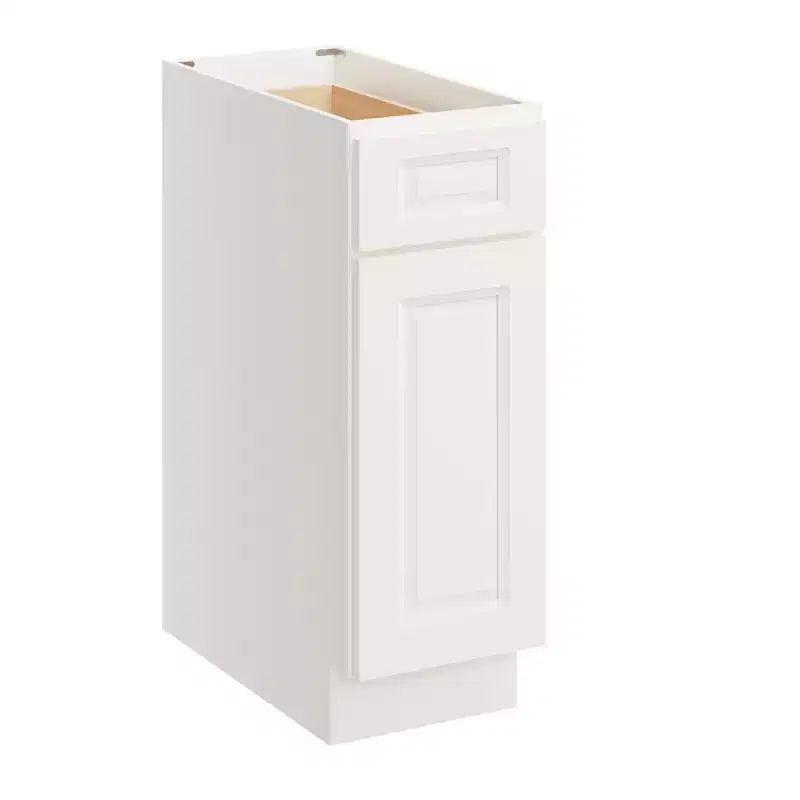 Szafka kuchenna CASAINC z podstawą, 12 cali szer. x 34,5 cala wys. x 24 cale gł., 1 szuflada z cichym domykiem, rama z pływ drewnopochodnych, front pełnozastawowy