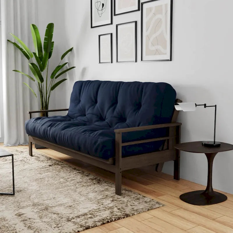Materac futon Loosh Home o wymiarach 140 × 200 cm z pianki termoelastycznej z żelem